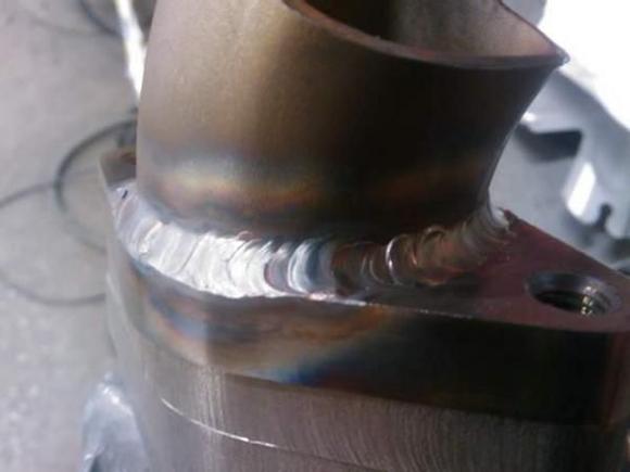 flange for wastegate