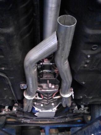 Custom 3 inch exhaust