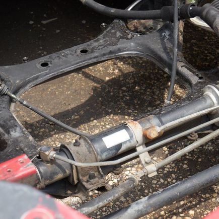 Cleaned the Steering Rack