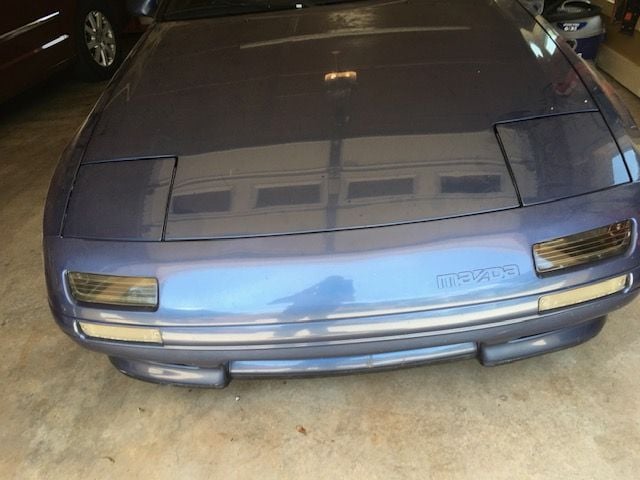 1989 Mazda RX-7 - 1989 RX7 conv always stored under roof 1 owner - Used - VIN JM1FC351K0708947 - 86,300 Miles - Other - 2WD - Manual - Convertible - Blue - Hampton, GA 30228, United States
