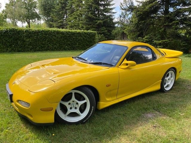 1993 Mazda RX-7 - Rare 1993 Rotary Twin Turbo RX7 Mazda - FD3S Model E with wide Enkei wheels - Used - VIN FD3S-117031 - 70,000 Miles - Other - 2WD - Manual - Coupe - Yellow - Utrecht, Netherlands