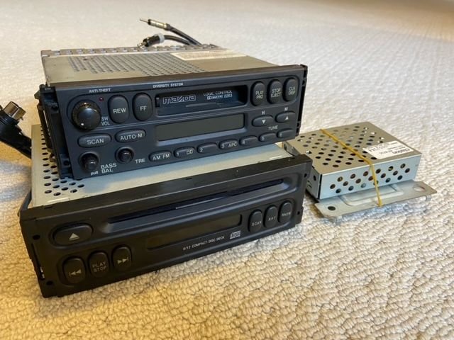 Audio Video/Electronics - OEM FD Stereo Headunit and CD Player. - Used - 1993 to 1996 Mazda RX-7 - Decatur, GA 30030, United States