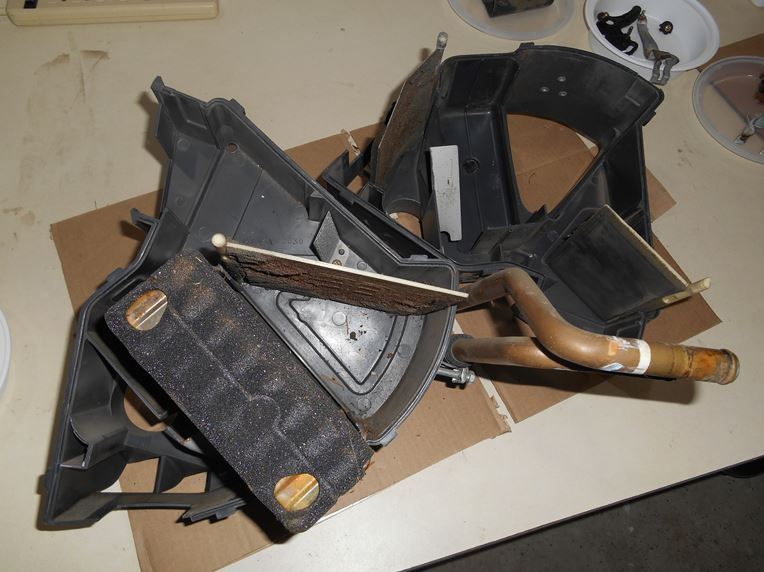 Heater Core Restoration with Photos (NEW) Mazda RX7 Forum