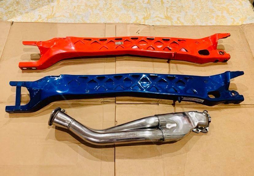 Drivetrain - Mazdaspeed PPF & Knightsports polished twin tube Downpipe - Used - 0  All Models - Morristown, NJ NJ, United States