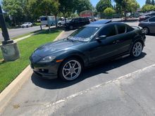 After (window tint & MAZDA SPEED lettering)