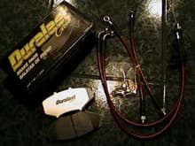 SS Brake Lines and Duralast Pads