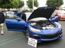 The only 2010 RX8 R3 that showed up and it belongs to my friend Tony