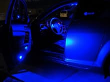 Blue LED Interior