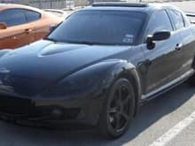 Not a great pic of it. Will get more here soon. But this is my murdered RX8