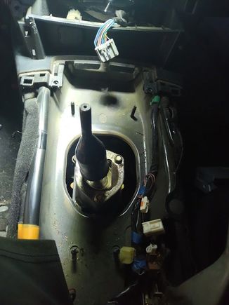 here's an angle of it inside the miata