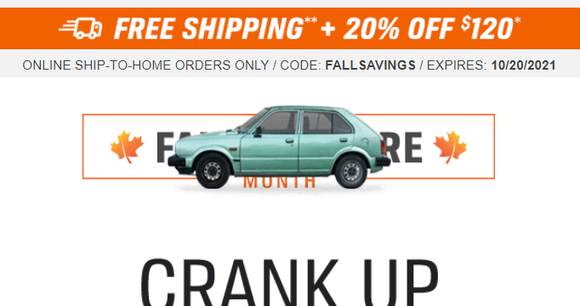 Name this car that flashes across my screen when I view this email.