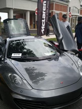 My 8 was in the same car show as a McLaren  :)