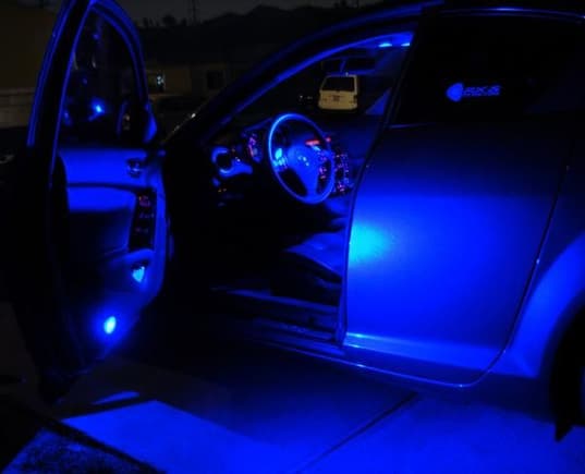 Blue LED Interior