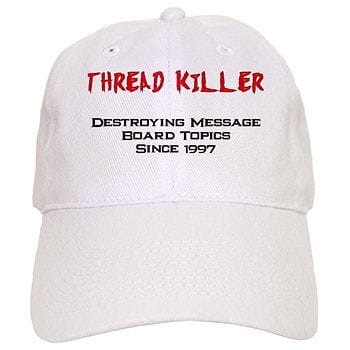 Thread Killer Cap