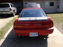 let me know if i should keep the wing i have to paint it (black)