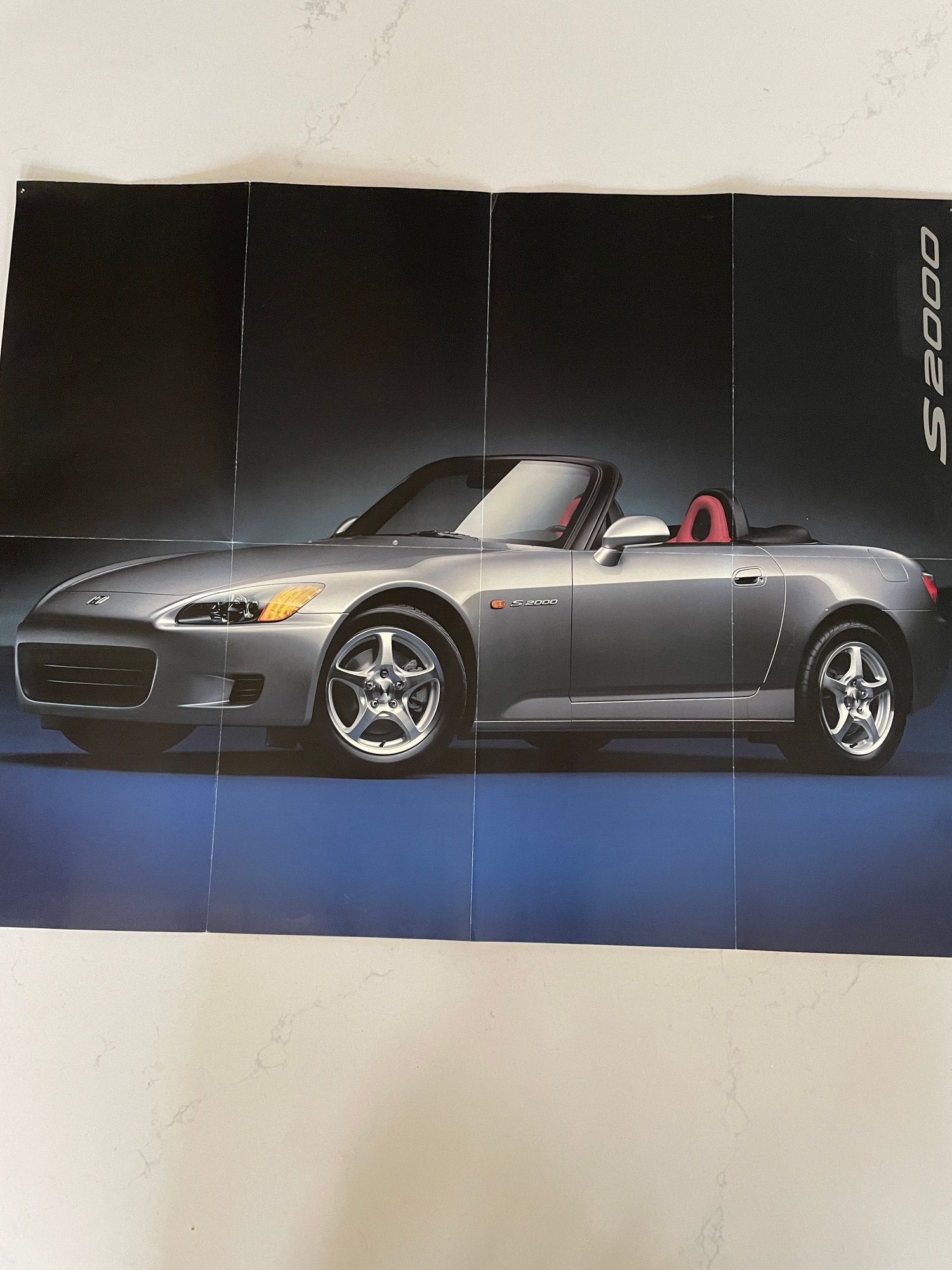 2000 Honda S2000 - DE - 00 Silverstone/Red with 56K miles - New - VIN jhmap1148yt007083 - 55,900 Miles - 4 cyl - 2WD - Manual - Convertible - Silver - Middletown, DE 19709, United States