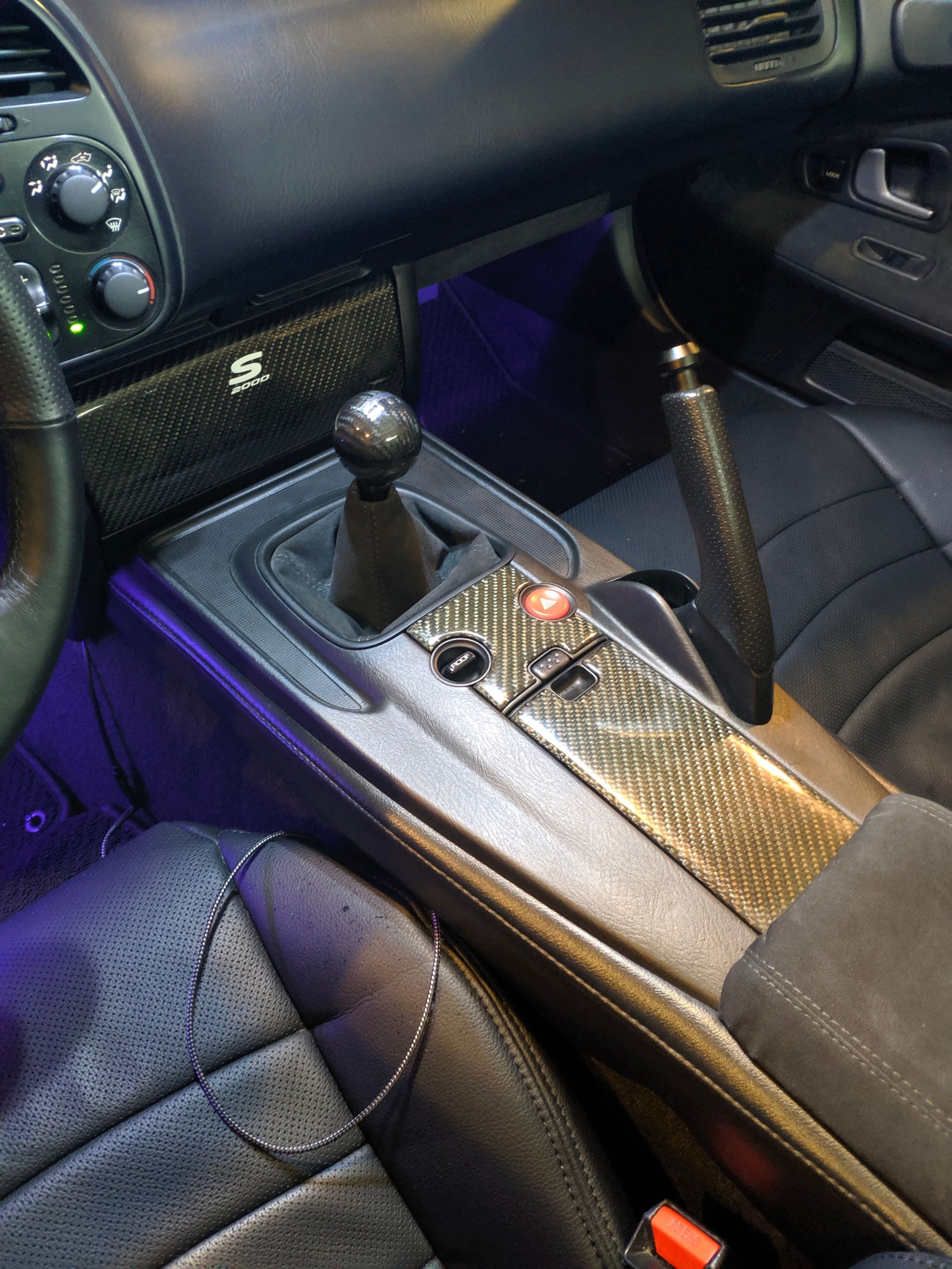 MITA S2000 AP2前期 センターコンソルスイッチ交換品 - ブラック MITA S2000 AP2前期センターコンソルスイッチ交換品 - CR