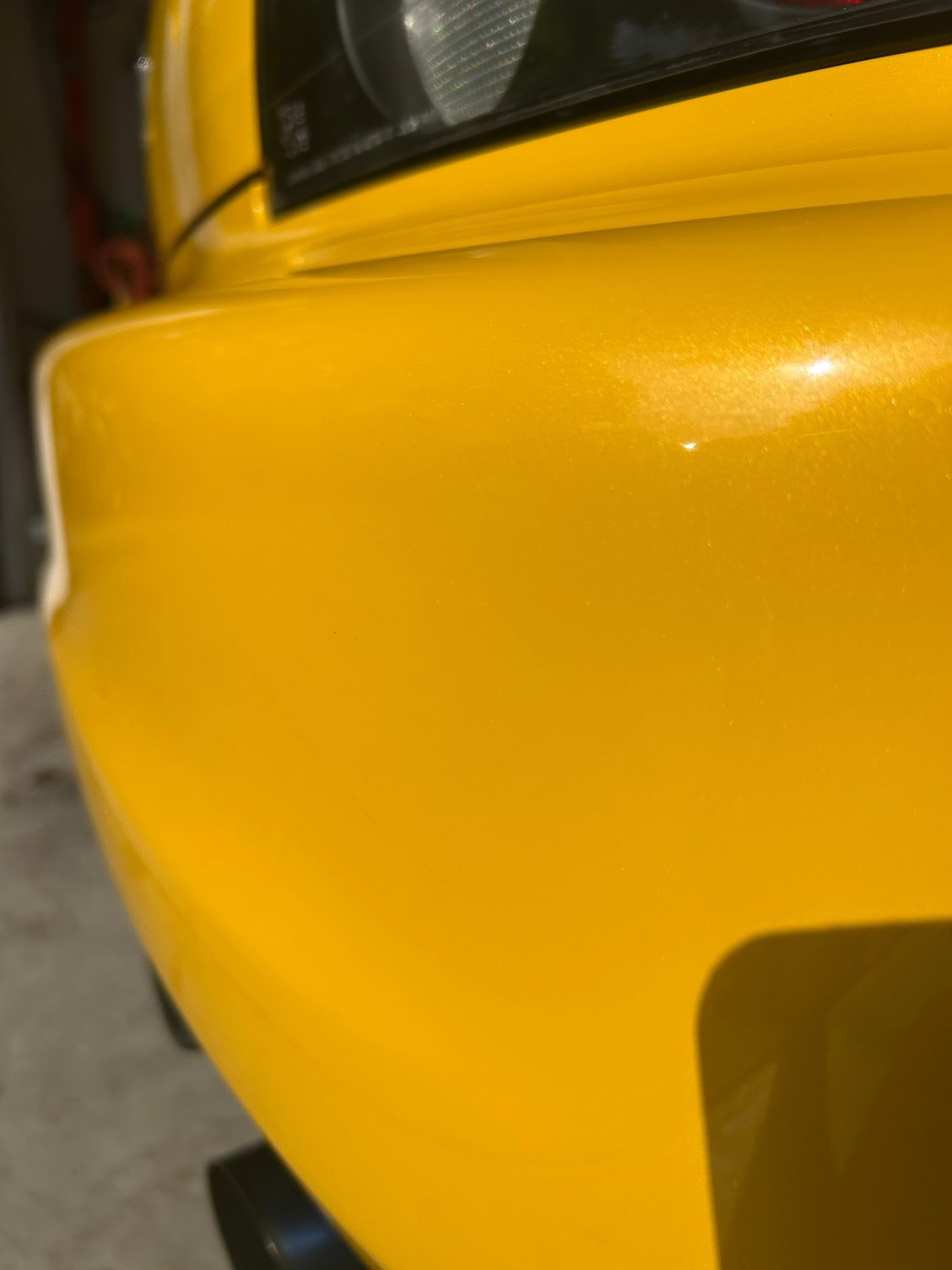 I didn’t take a good close up before, but you can see in this pic in full sun, the paint is pretty clean. This also has a single layer of wax on it. Hand applied/buffed