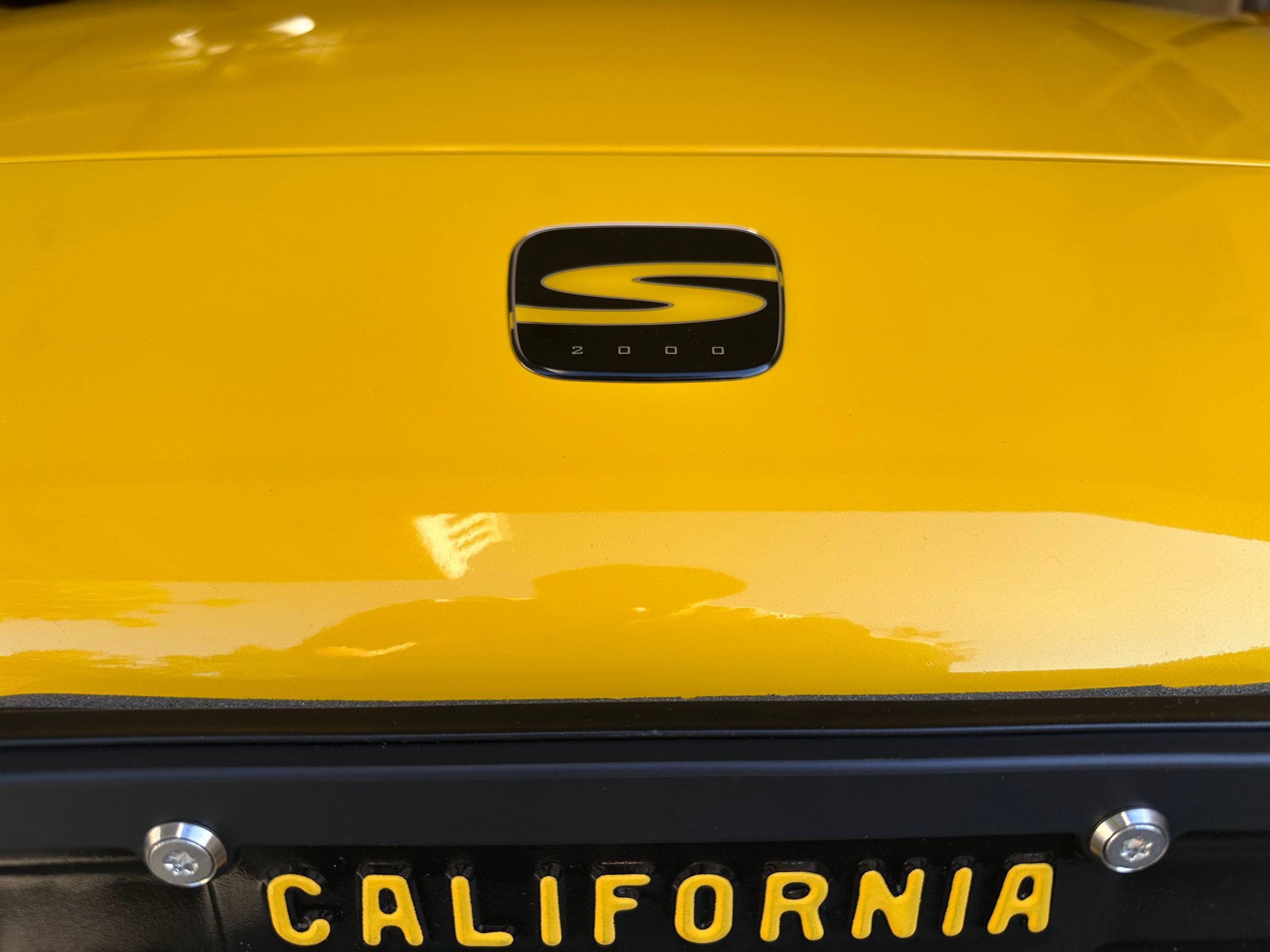 Cant really see it from normal distance so not much of an eyesore. 