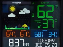 ^12-5-2023.  At my CA  home the humidity made the 60's feel cold to me.