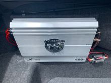 Amp in trunk 
