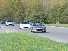 Front straight BLUE group