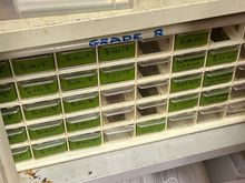 My well organized Grade 8 bolts, nuts, and washers