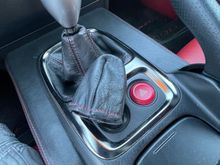 Ricks Leather console and shift knob cover