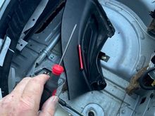 tool used to poke through the tape to mount the studs.  Need this as you can't push the studs through that tape 