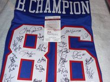1986 Giants jersey with CoA
