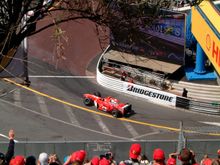 Micheal Schumacher retires from the Monaco GP 2004.JPG