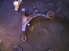 punted control arm