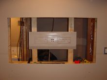 Template for mounting kit
