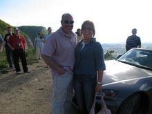 Tracy and I.
