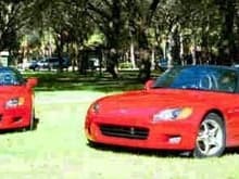 2 Red S2000's