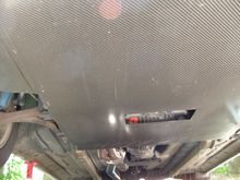 Axle front diffuser