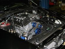 Engine back in the car
