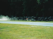 Me and my Aprilia RS250 (during the crash...lol)