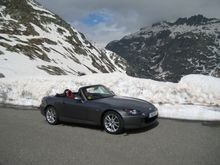 Grimsel west side on opening day