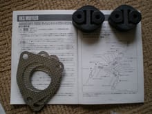 Rubber hangers and diagram
