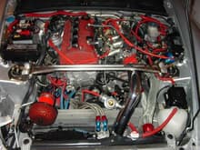 Custom Turbo Kit - Engine Bay1