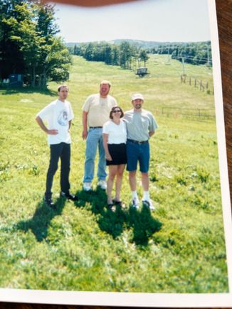 Sorting through some old photos.