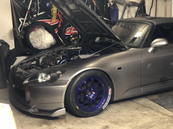 all done! it starts much better now and damn i missed having this car. Can't wait to drive it this weekend!