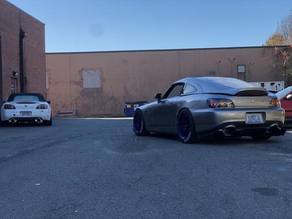 A tail of two turbo s2000s