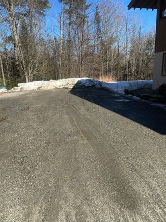 Snow banks are dwindling. It’s 54 and sunny today.