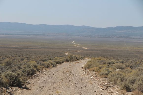 the middle of no where and a lot of road still to cover