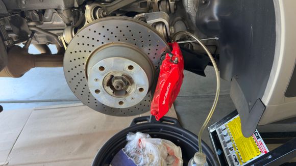Pass. rear brake