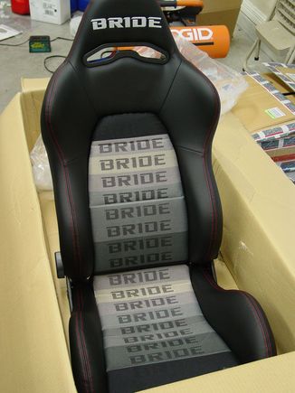 Bride ERGO II Leather   Gradation Fabric 1