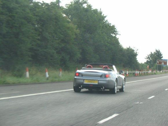 Blurter leading the convoy south