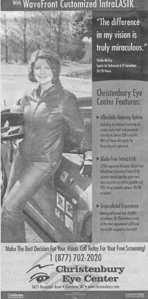 Sheila&#39;s Charlotte Observer Ad